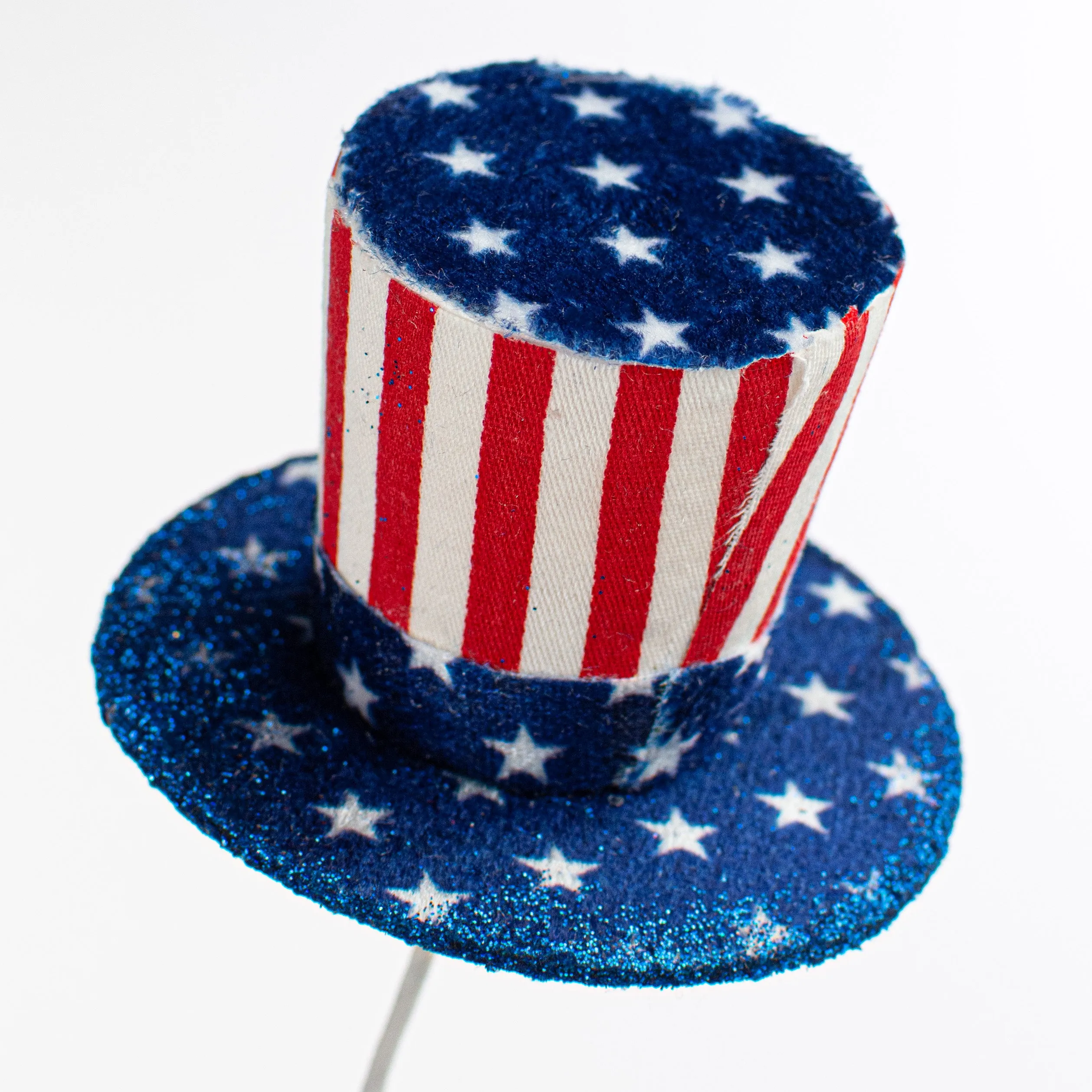 26" Top Hat Spray: Red, White, Blue