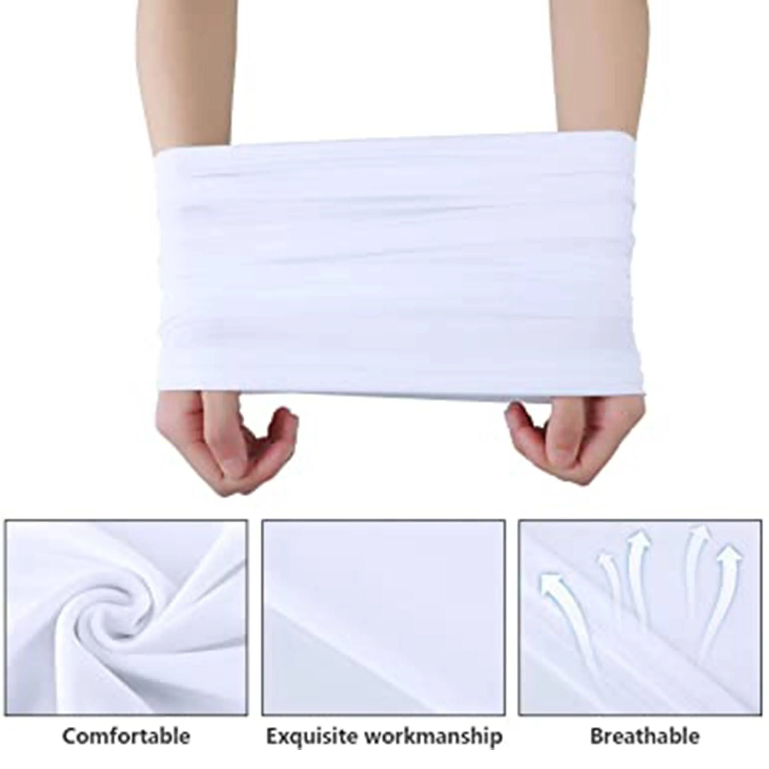 5-Pack: Unisex Moisture Wicking Gaiter Face Neck Scarf Bandanna