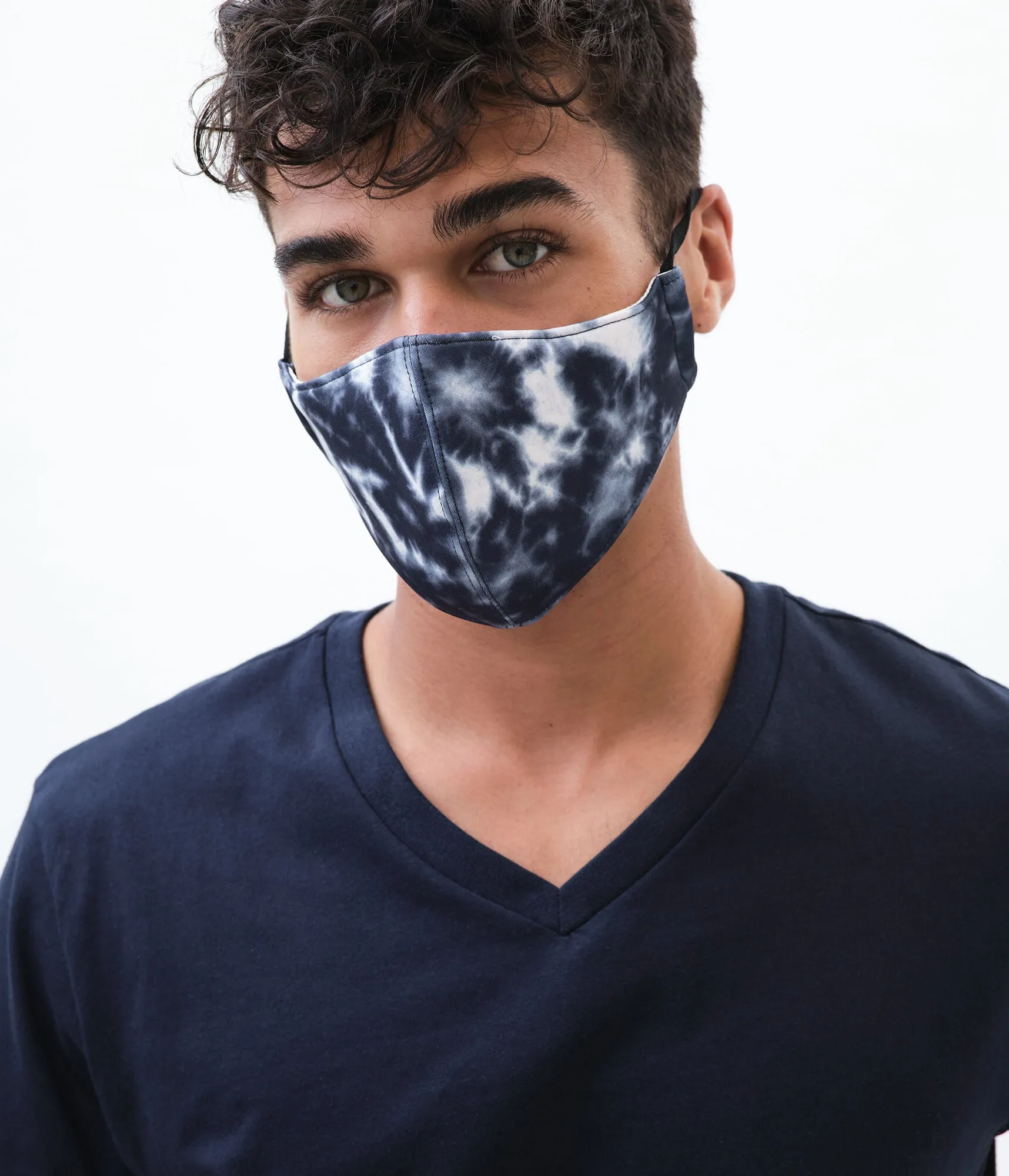 Aeropostale Tie-Dye & Solid Mask 2-Pack