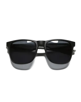 AKRON POLARIZED RECTANGLE SUNGLASSES