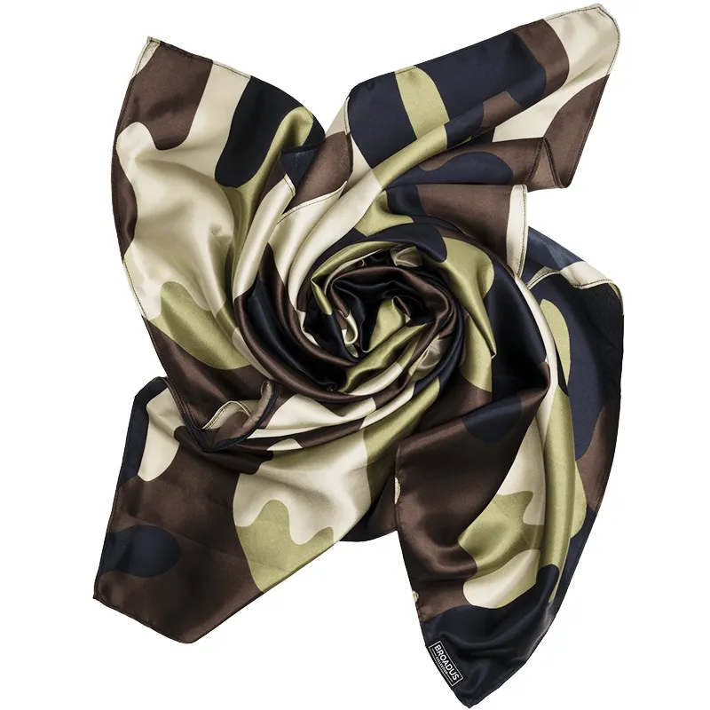 Annie Broadus Collection Headwrap Scarf 36"X36" - Camo #68513