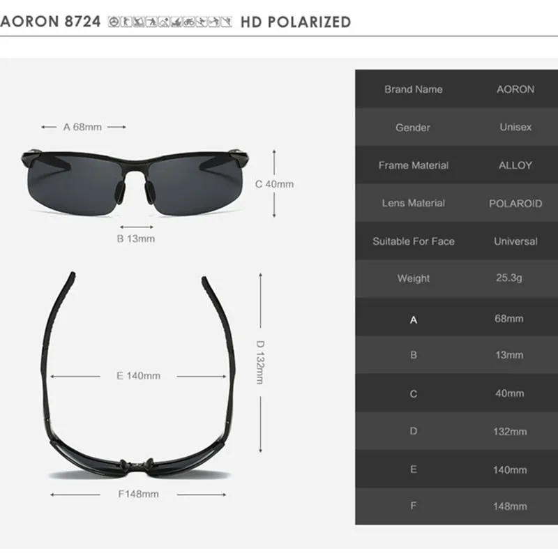 AORON Sunglasses with Polarized Lenses