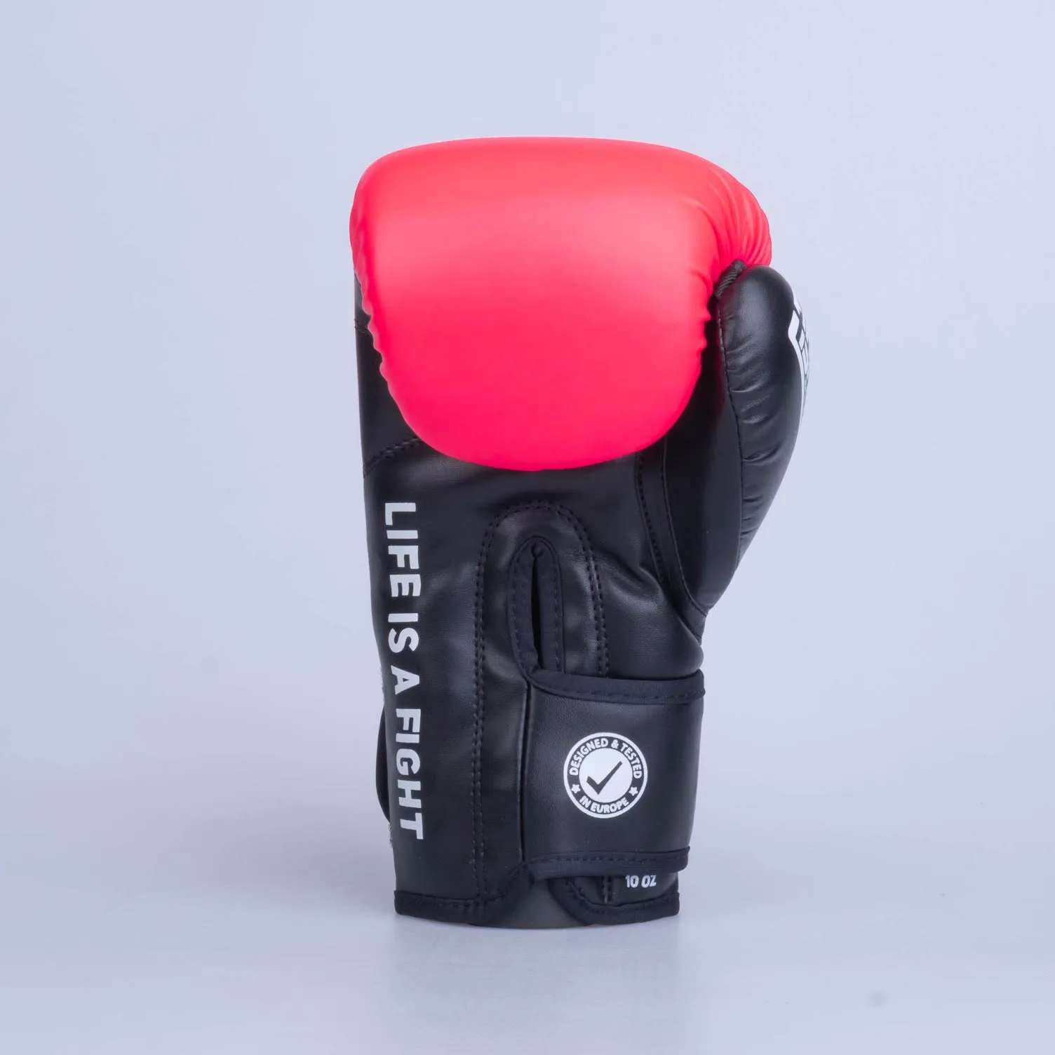 Boxing gloves Fighter Training PU - black/pink, FBG-TRP-003