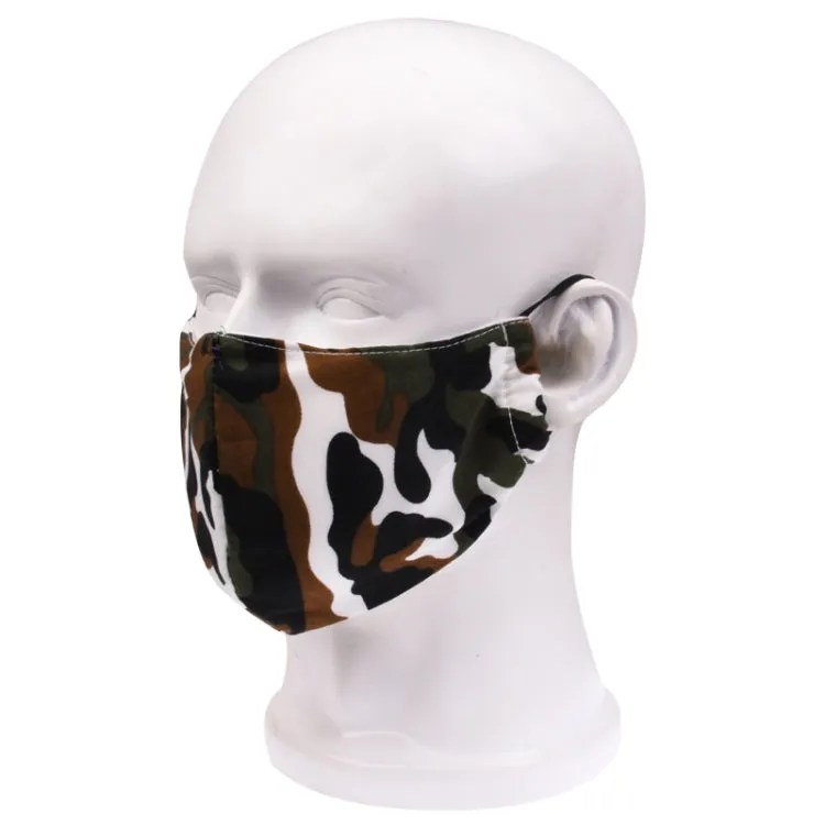 Camouflage Dustproof Cotton Respirator / Protective Masks