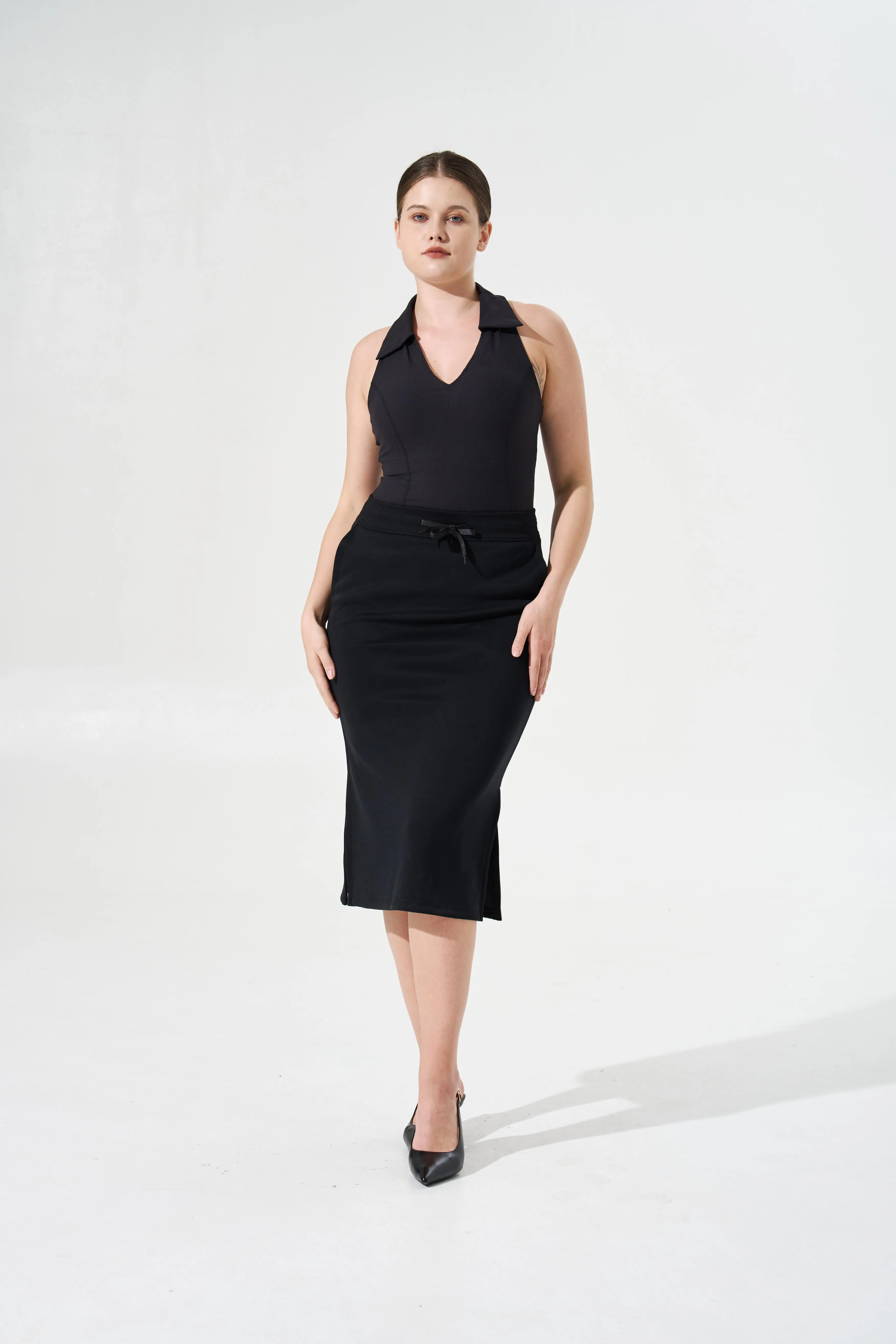 Cooling & Buttery Soft Modal Deluxe Skirt With Pockets