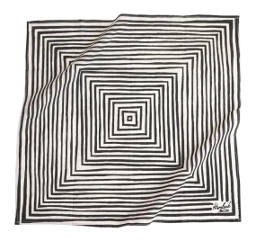 Cotton Bandana - Black & White