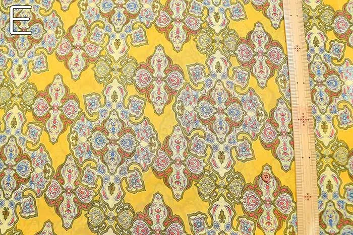 Cotton Voile Printed Fabric - Ethnic