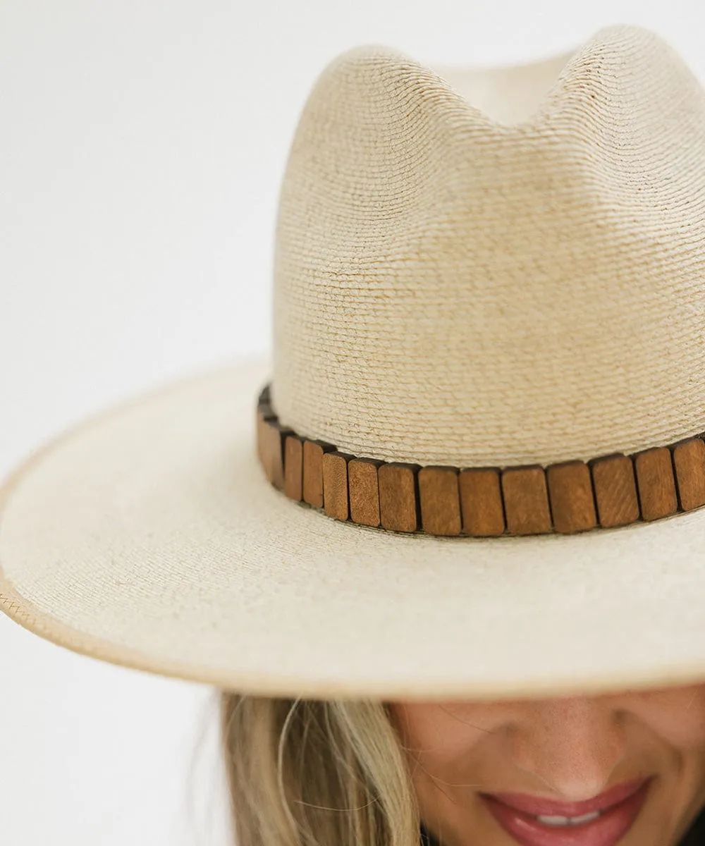 Cove Wide Brim Straw