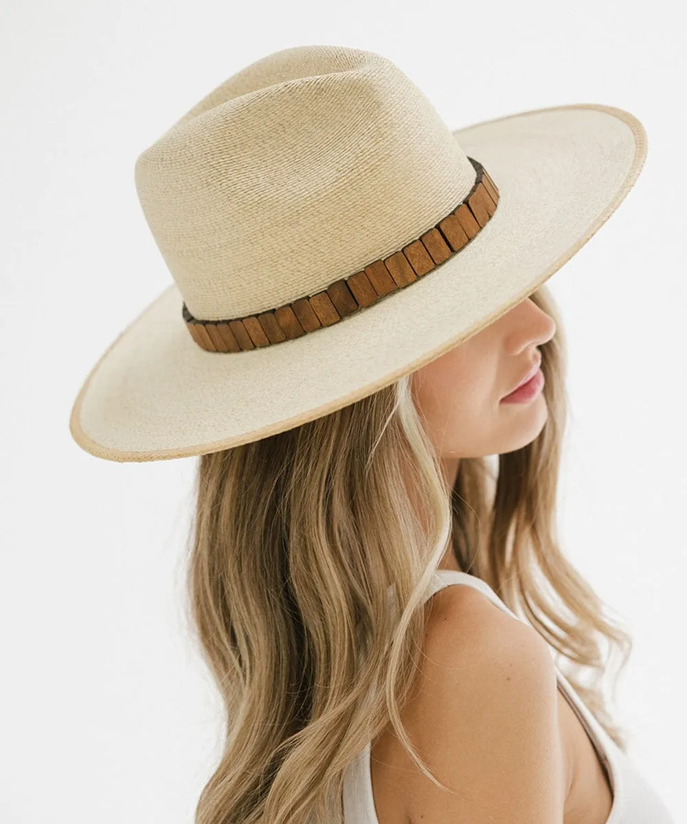 Cove Wide Brim Straw