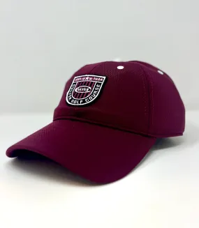 Culver Golf Brrr Performance Hat - Maroon & Black Accents