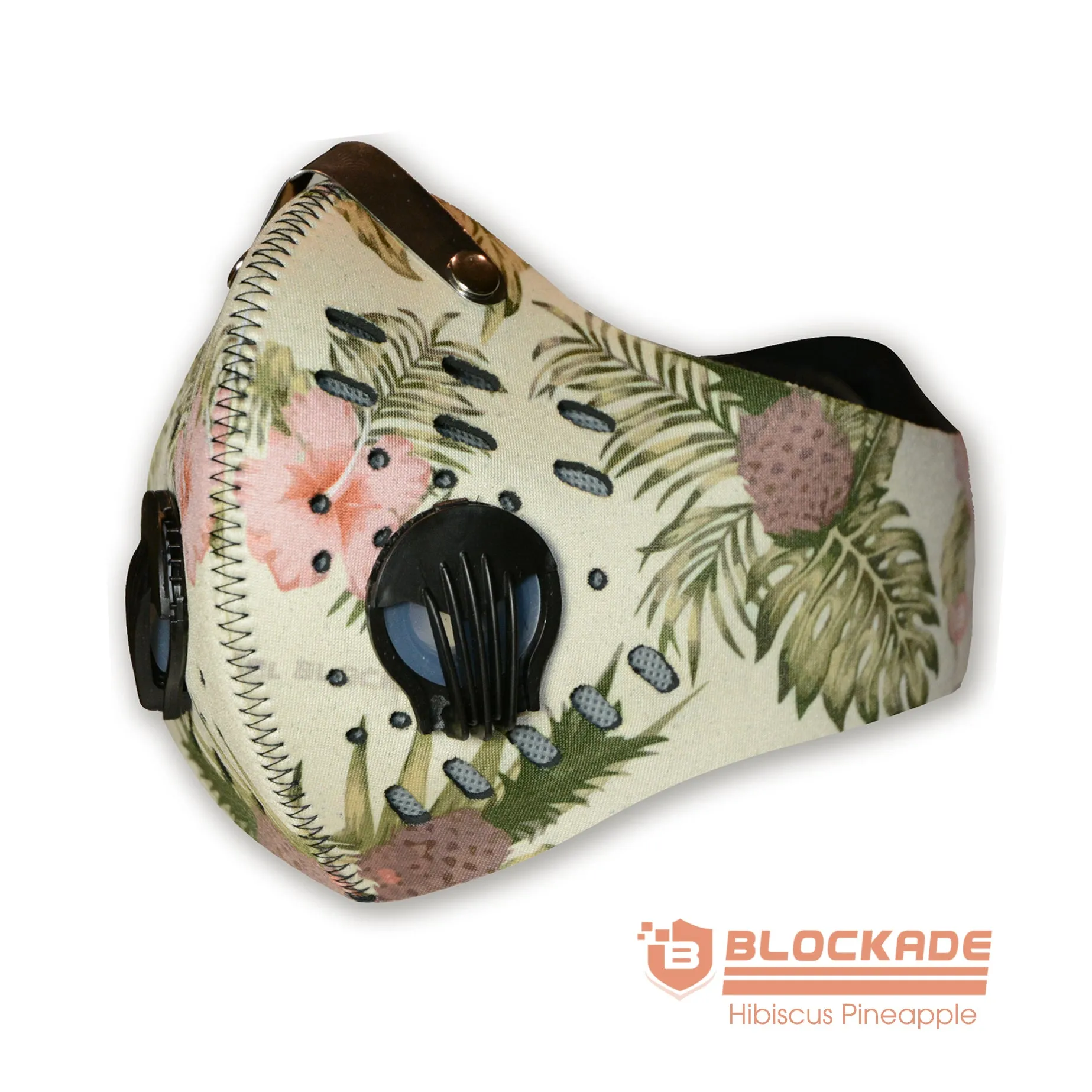 Face Mask with removable filter and exhale valves Black - Camo -  Desert Camo