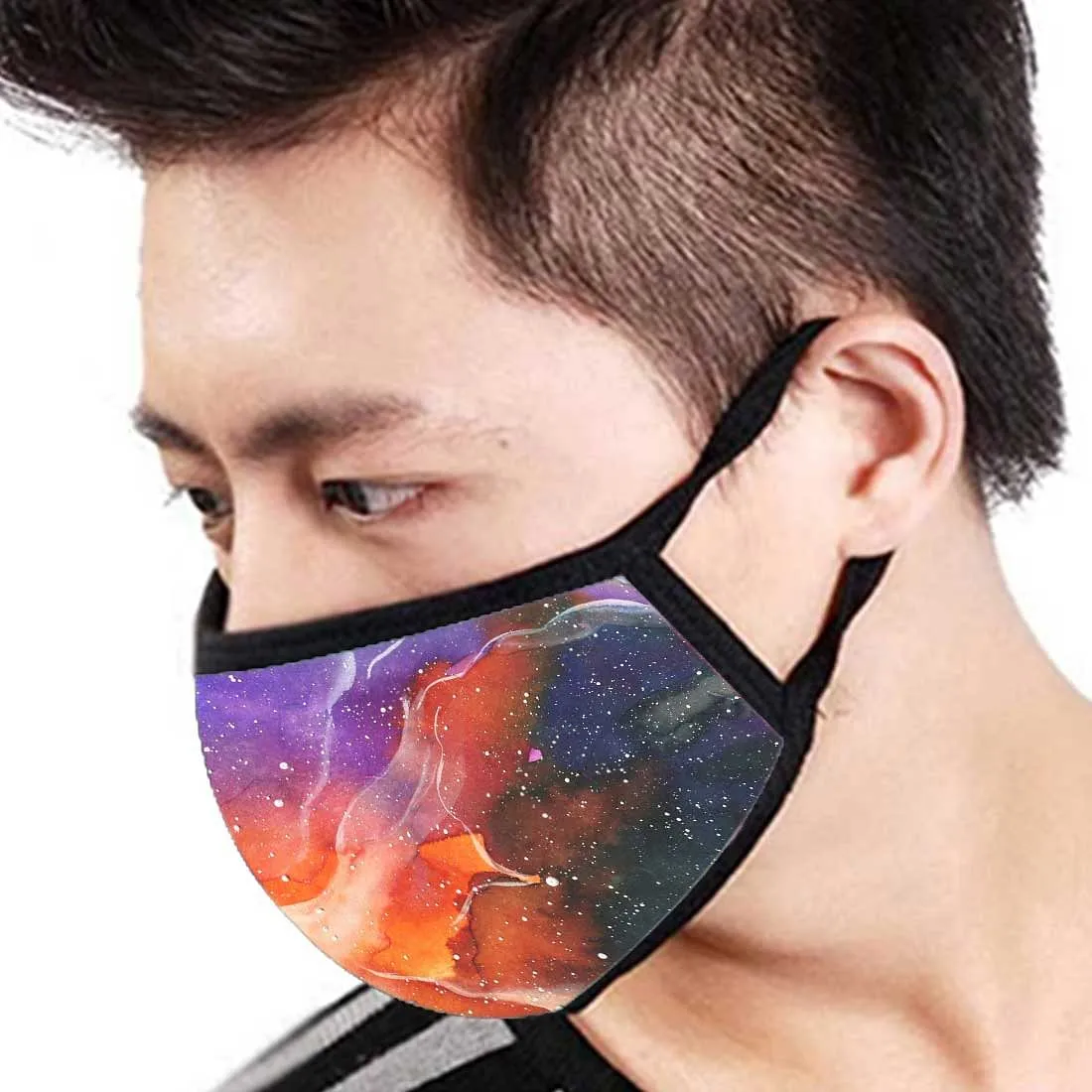 Face Masks Reusable Washable Set Of 2 -Galaxy