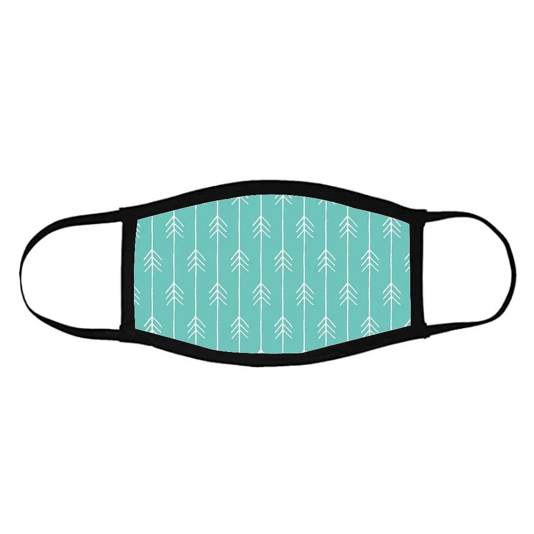 Face Masks Reusable Washable Set Of 2 -Teal_arrows