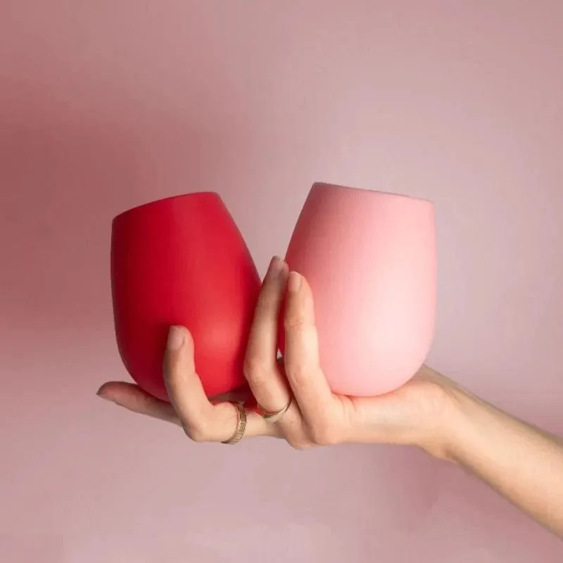 Fegg Cherry & Blush Silicone Glasses