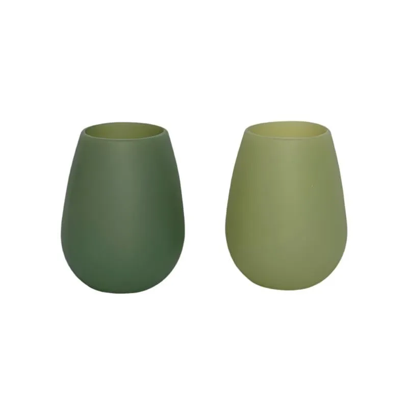 Fegg Sage & Olive Silicone Glasses