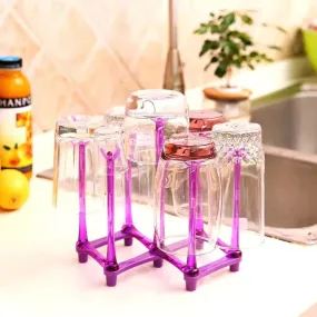 Foldable Acrylic glass holder