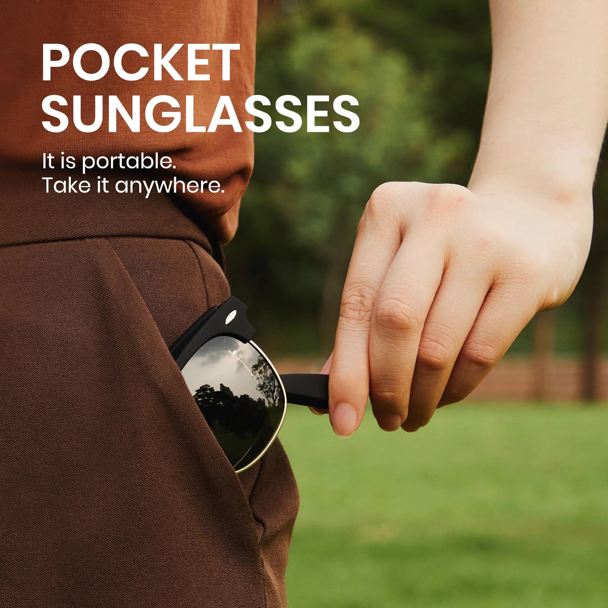 Folding Polarized Sunglasses 1015