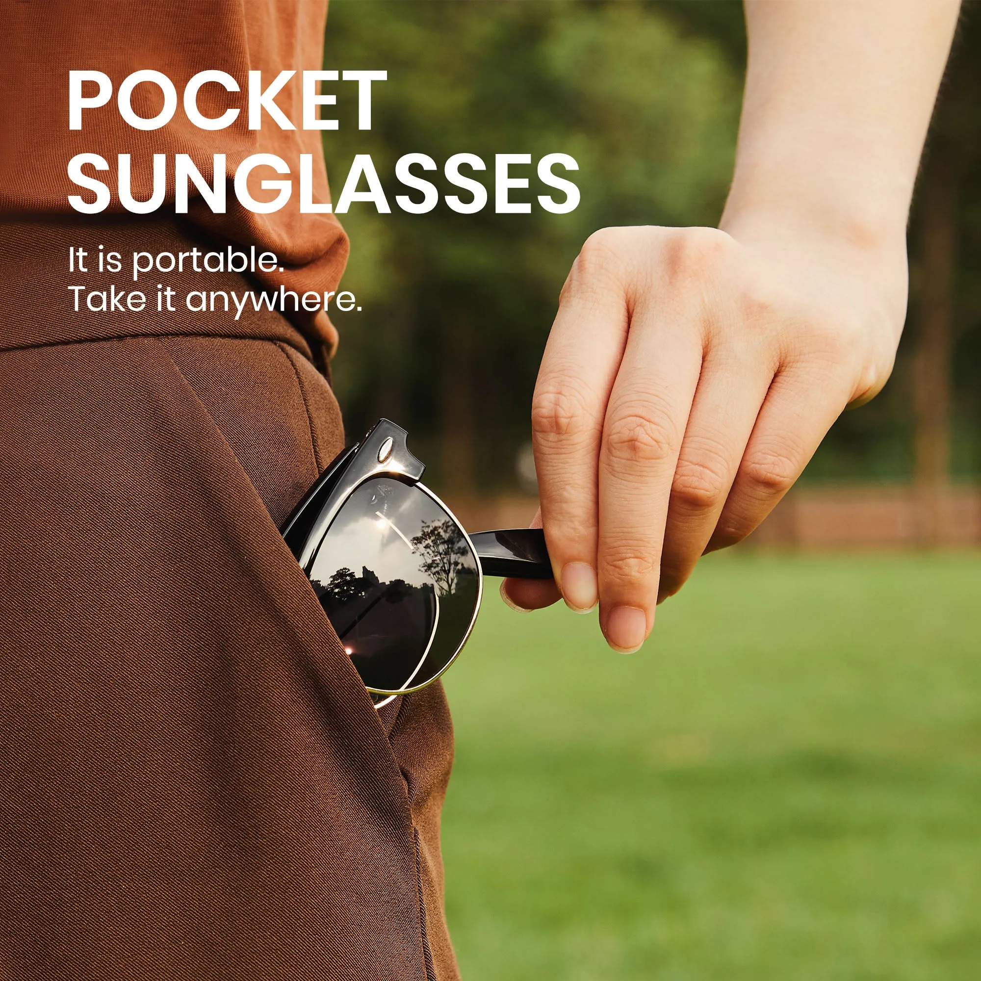 Folding Polarized Sunglasses 1015