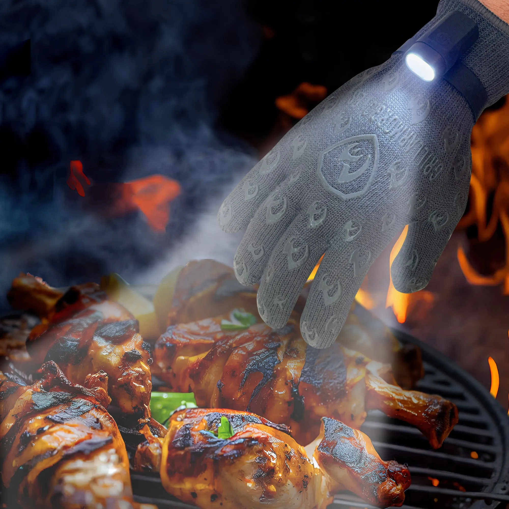 Grill Armor Wrist LED Flashlight