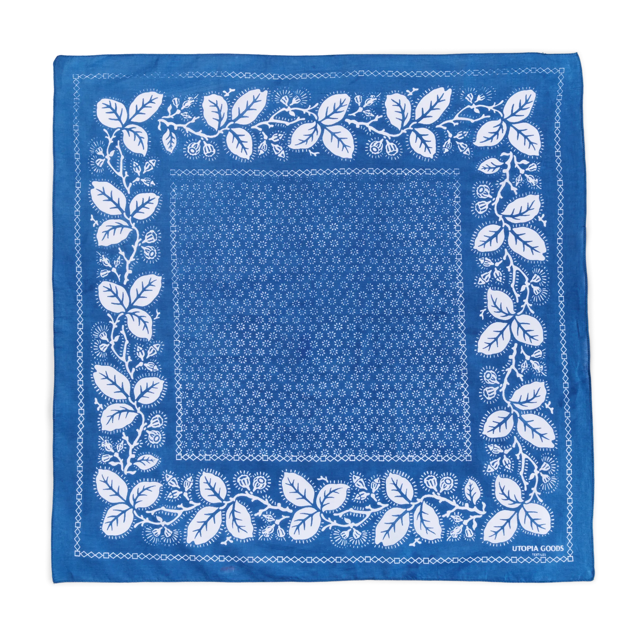 Gum Navy Cotton Bandana