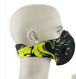 Half Face Air Filter Sports Face Mask for Cycling and Biking