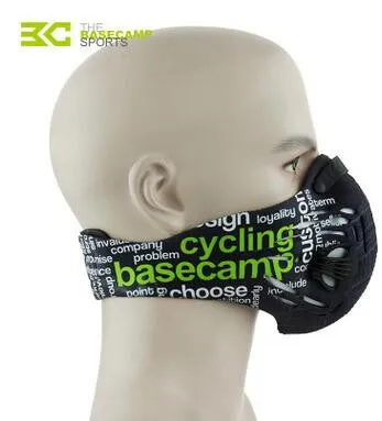 Half Face Air Filter Sports Face Mask for Cycling and Biking