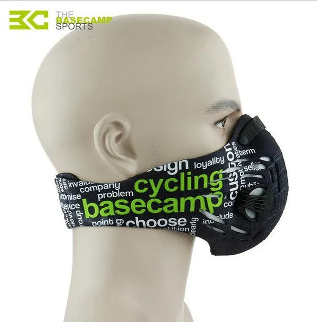 Half Face Air Filter Sports Face Mask for Cycling and Biking