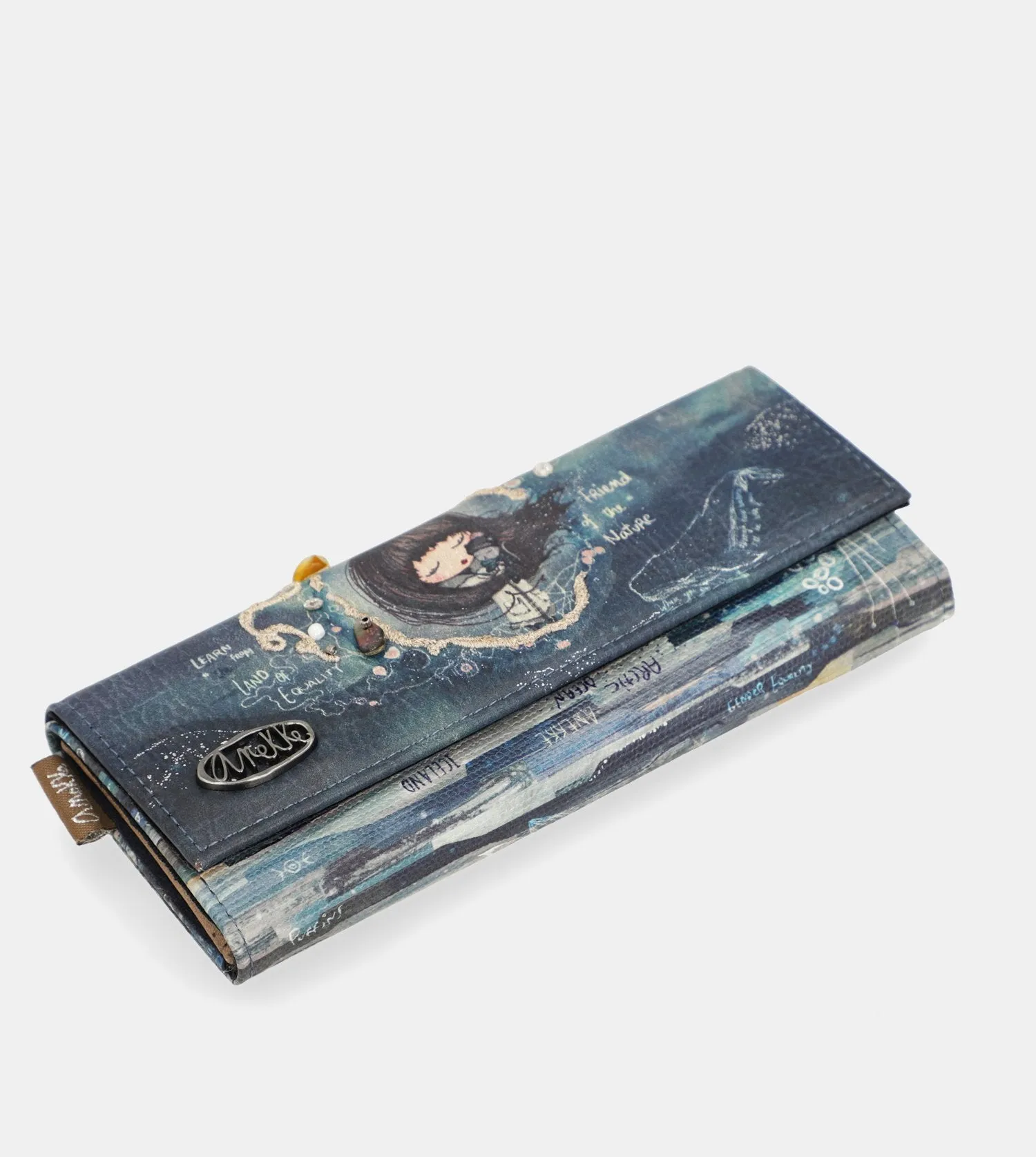 Iceland foldable glasses case