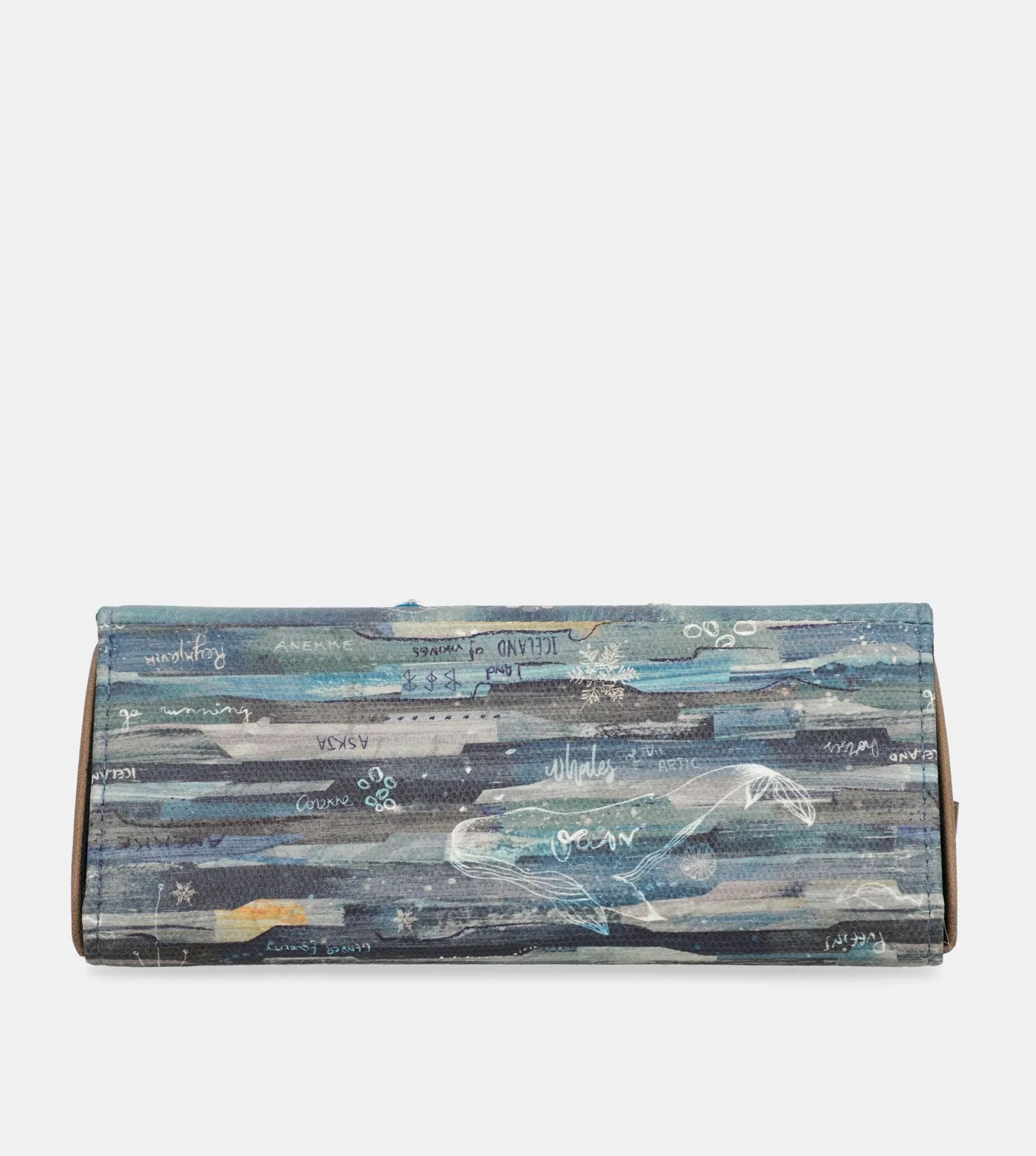 Iceland foldable glasses case