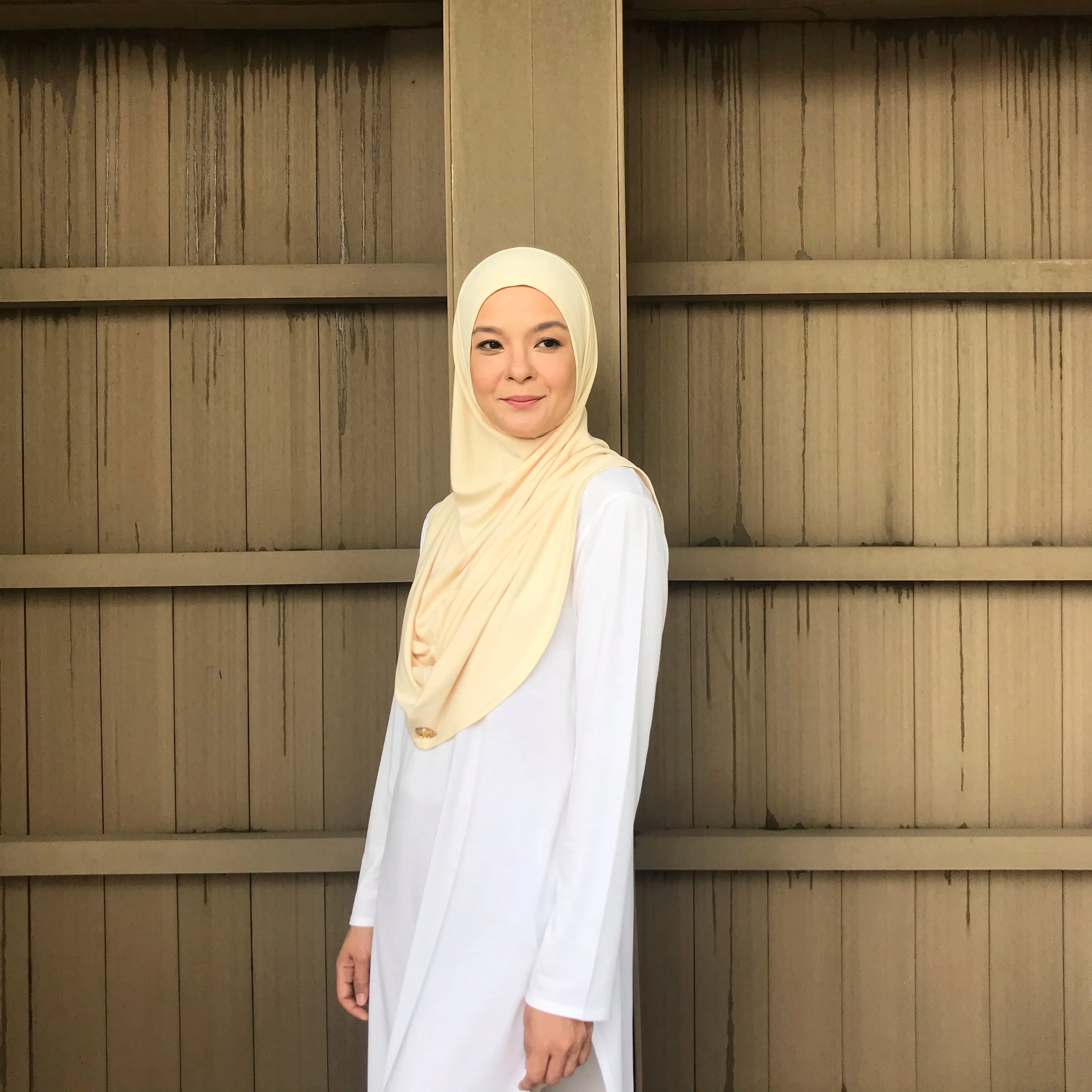 Kayla Instant Hijab (SILKY CORN)