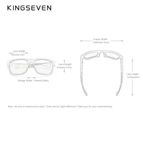 KINGSEVEN New 2023 Brand Design Men's Glasses Polarized Sunglasses Women UV Lens Fashion Eyewear Oculos de sol