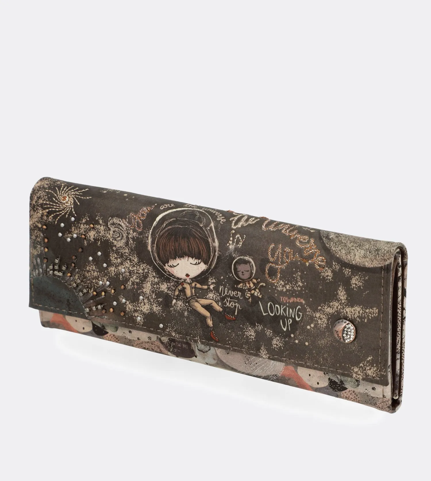 Lovely foldable glasses case