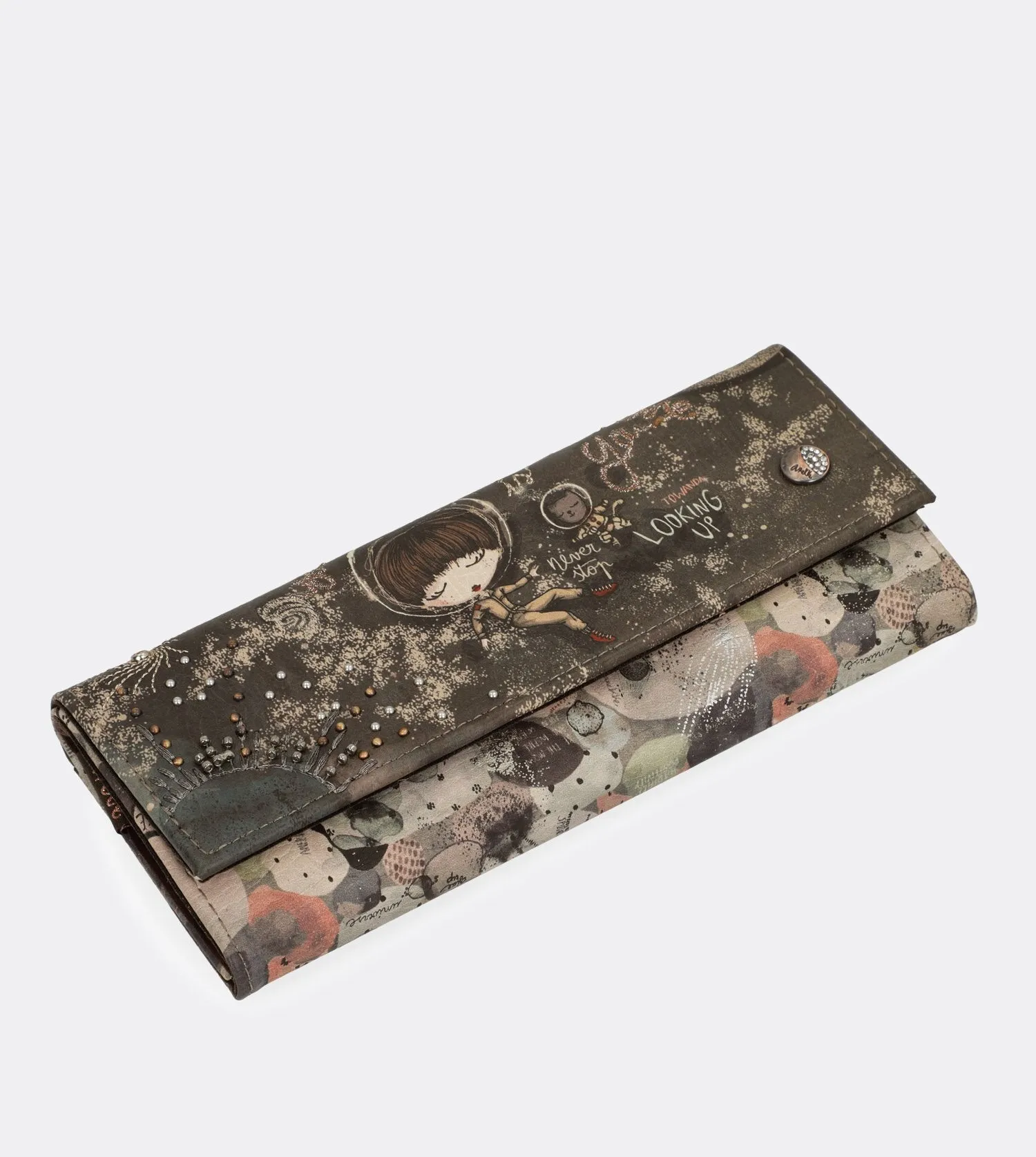 Lovely foldable glasses case