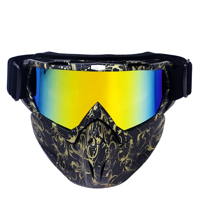 Motorcycle Goggles Face Mask