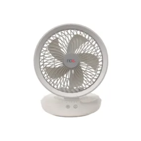 NCE 12 Volt Oscillating Fan - White