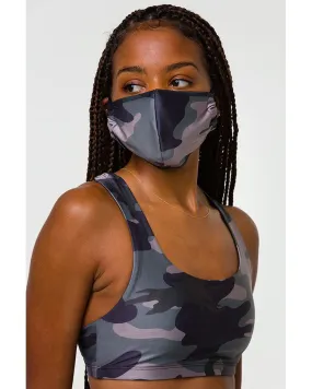 Onzie Mindful Mask 2-Pack - Womens/Mens - Black/Combat Camo