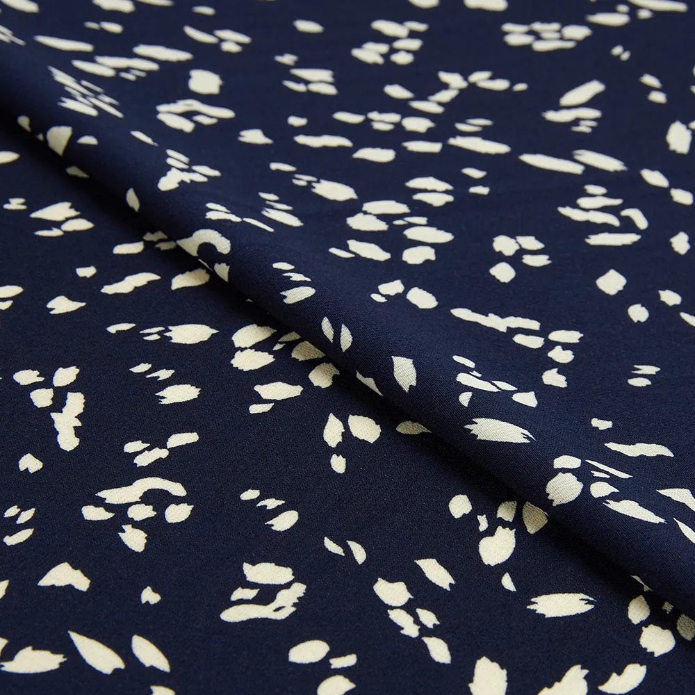 Polyester Flower Pattern Chiffon Fabric