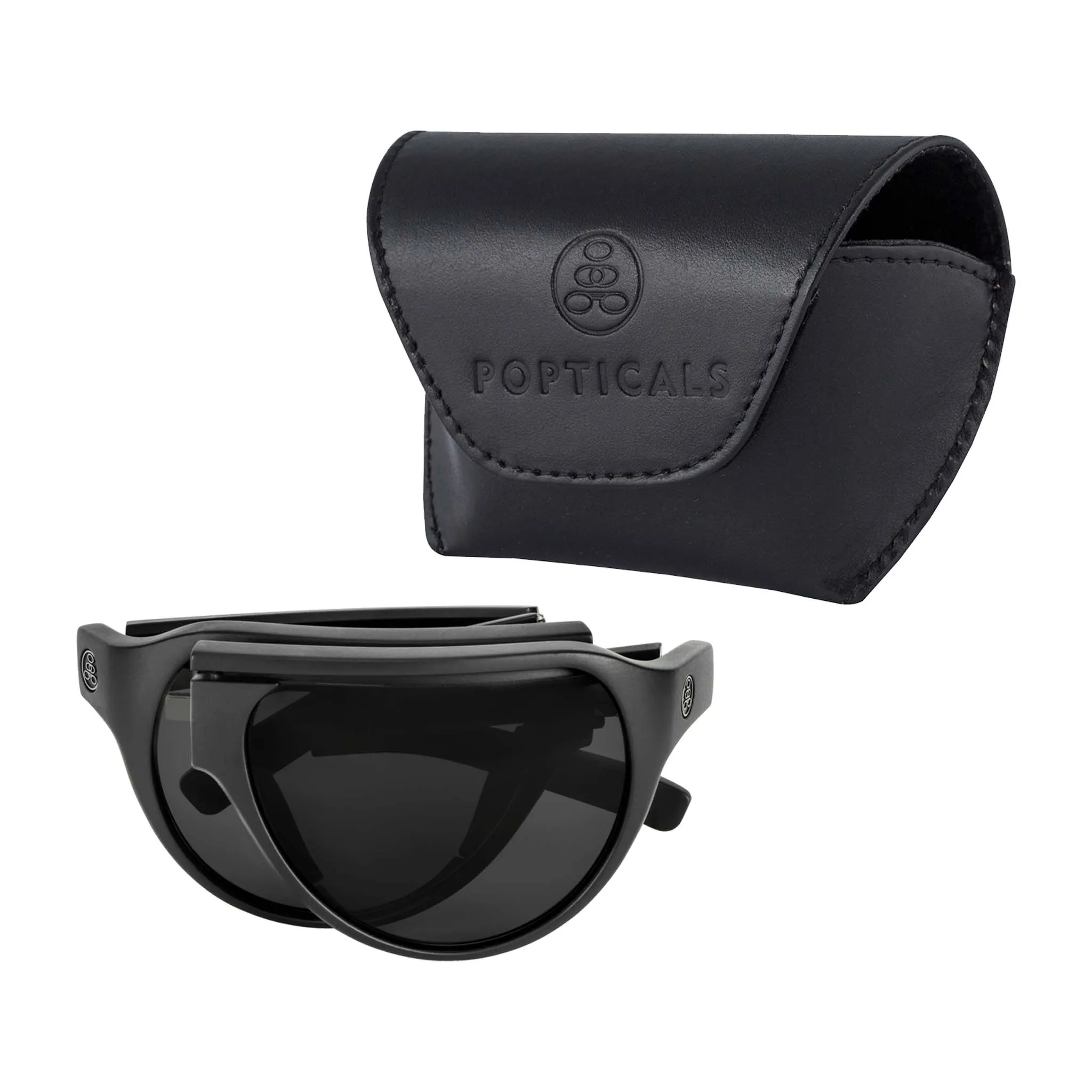 POPAIR | Polarized, Matte Black, Gray Lens