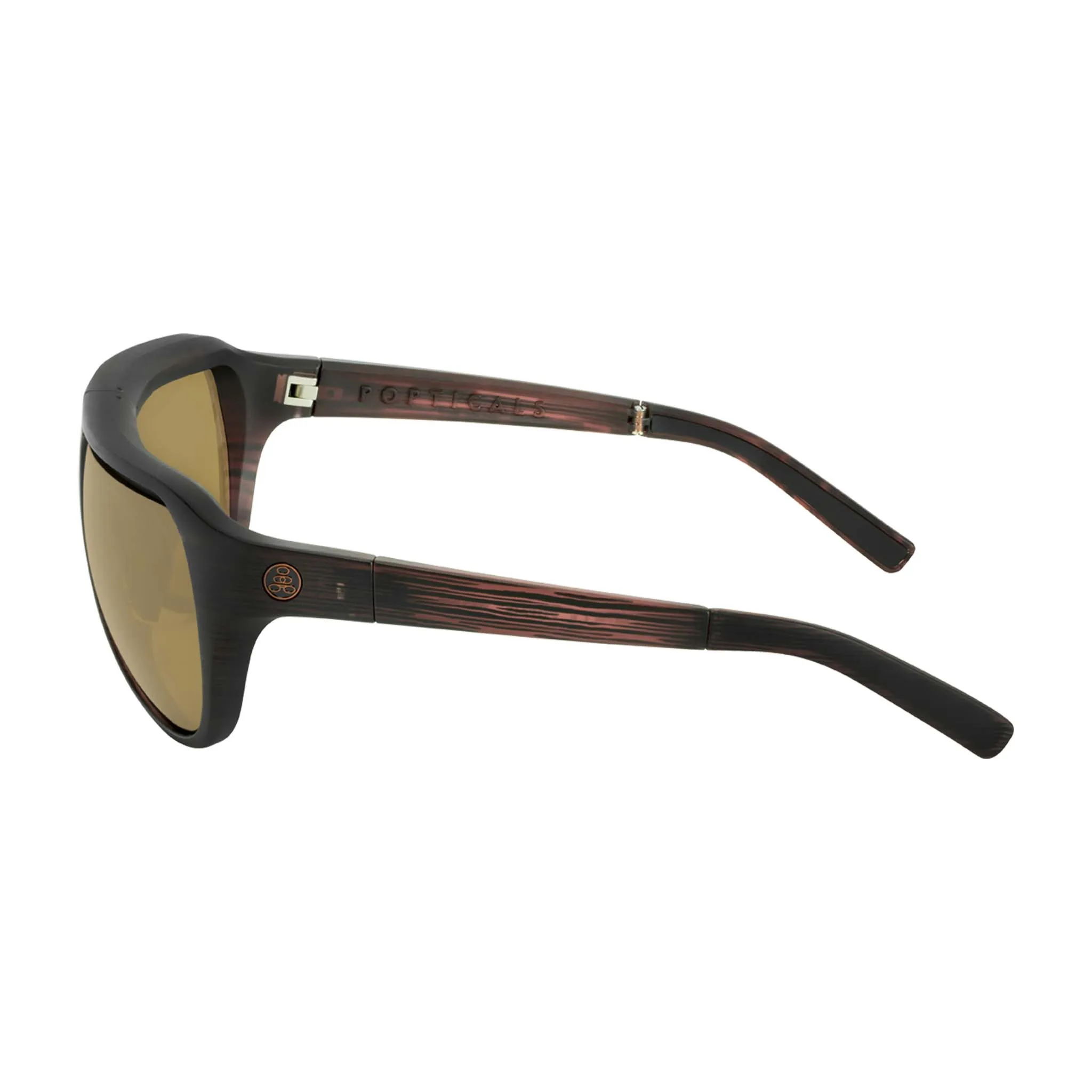 POPAIR | Polarized, Matte Driftwood, Brown Lens