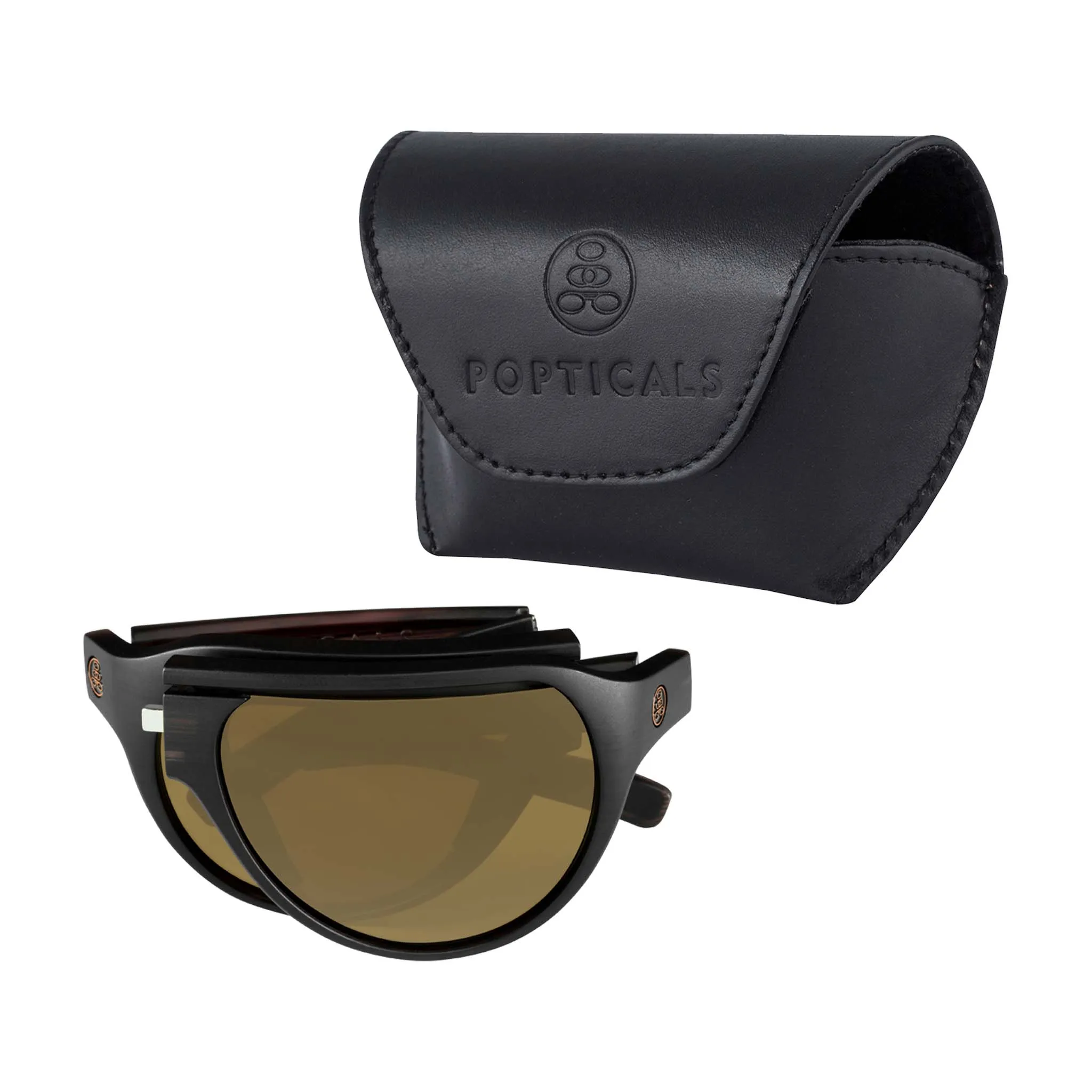 POPAIR | Polarized, Matte Driftwood, Brown Lens