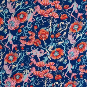 Printed Polyester - SABRINA - 003 - Blue