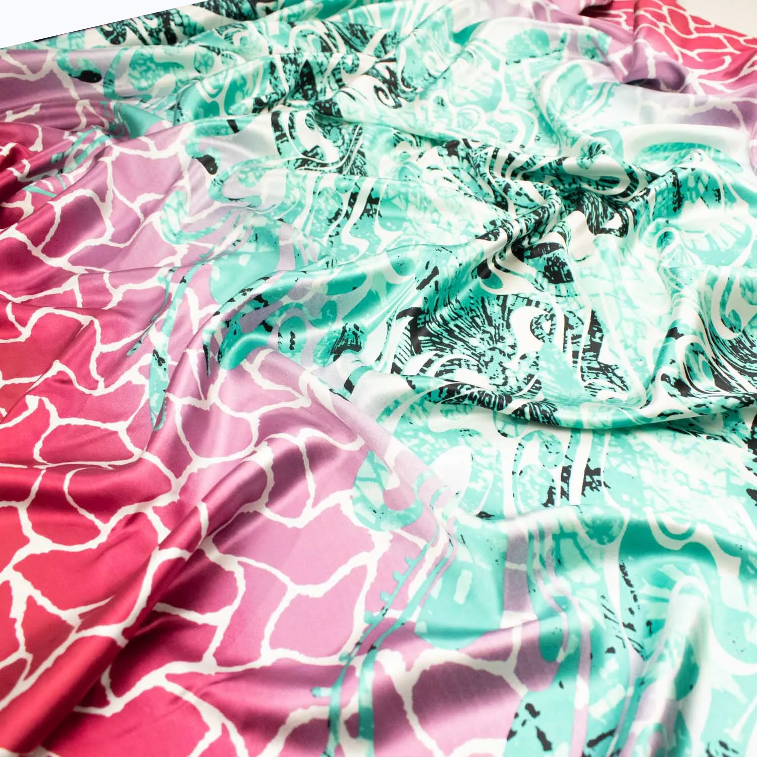 Pure Silk Satin Prints