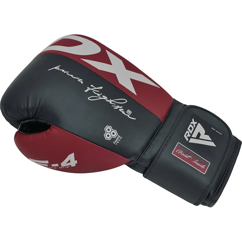 RDX F4 Boxing Sparring Gloves Hook & Loop