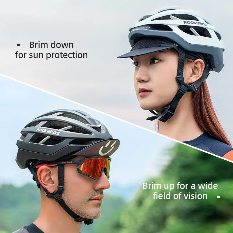 ROCKBROS Summer Sun Protection Hat with Colorful Gradient Design