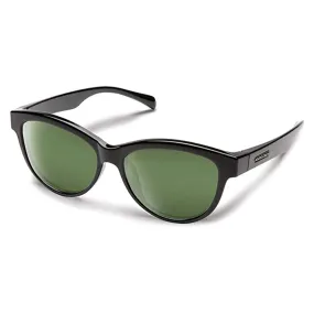 Suncloud Unisex Black Frame Gray Green Lens Bayshore Polarized Sunglasses - 20322780752K7