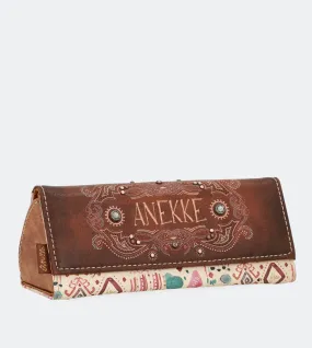 Western foldable glasses case